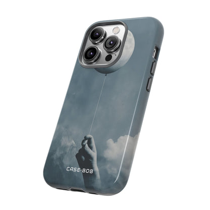 Moon Balloon iPhone 14 Pro Case - Tough