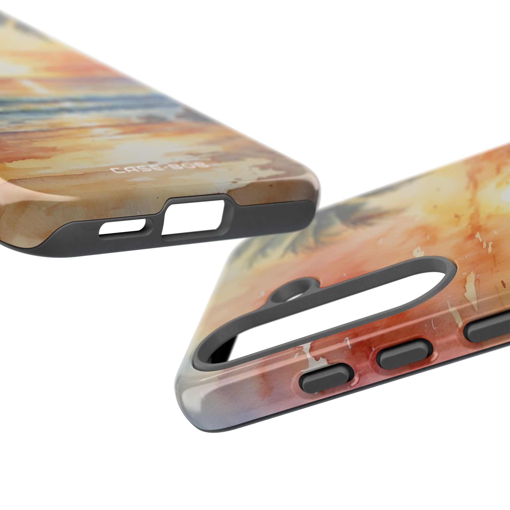 Sunset Palm Samsung S25 Case - Tough