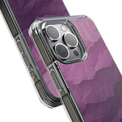 Purple Wave Layers iPhone 15 Pro Max Case - Impact