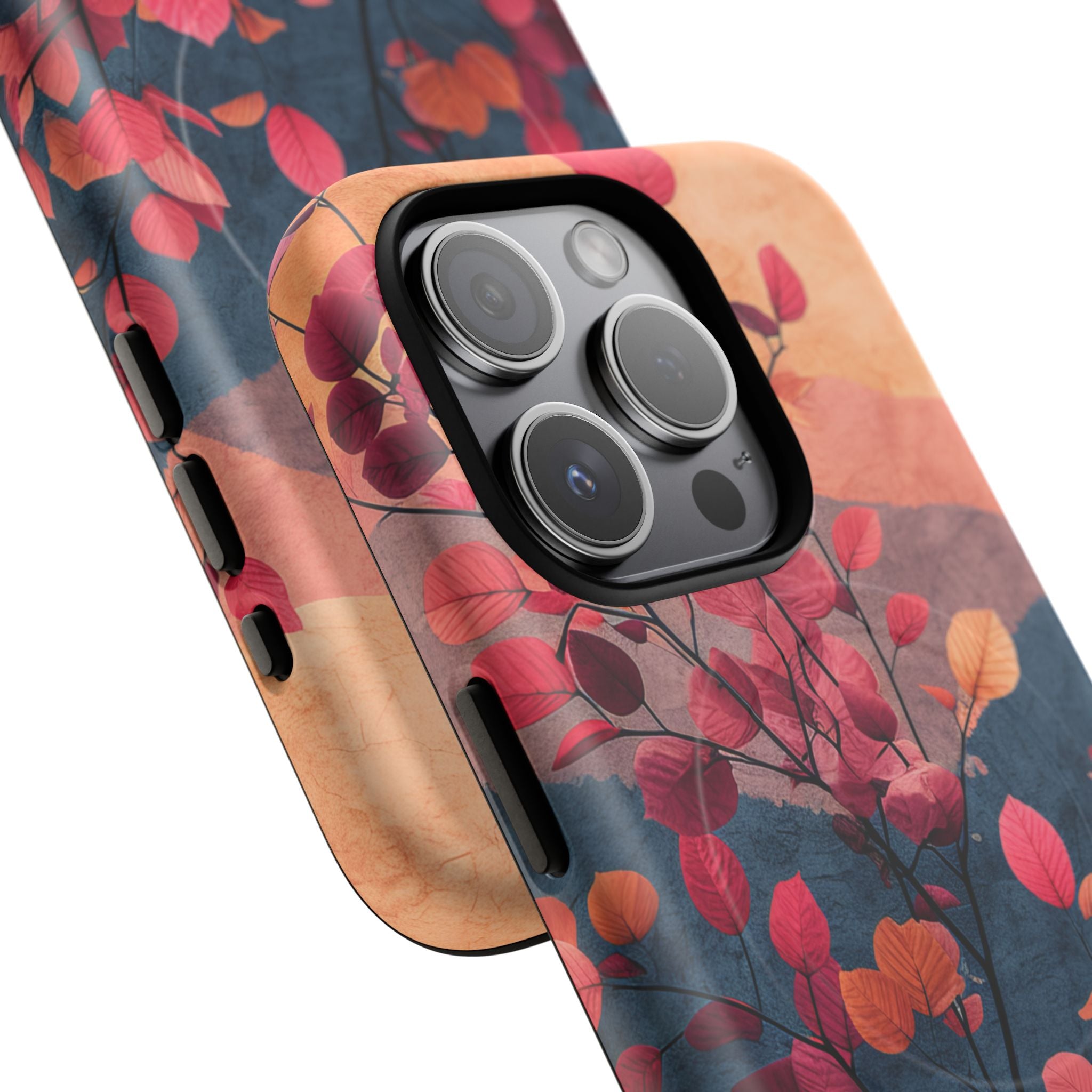 Vibrant Floral Harmony iPhone 15 | Tough+ Phone Case