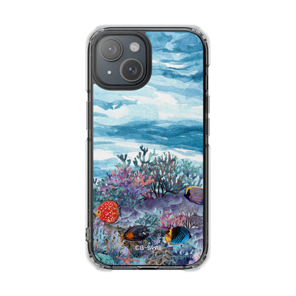 Aquatic Life Watercolors iPhone Case - Impact