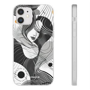 Fluid Noir Rhythm | Flexible Phone Case for iPhone