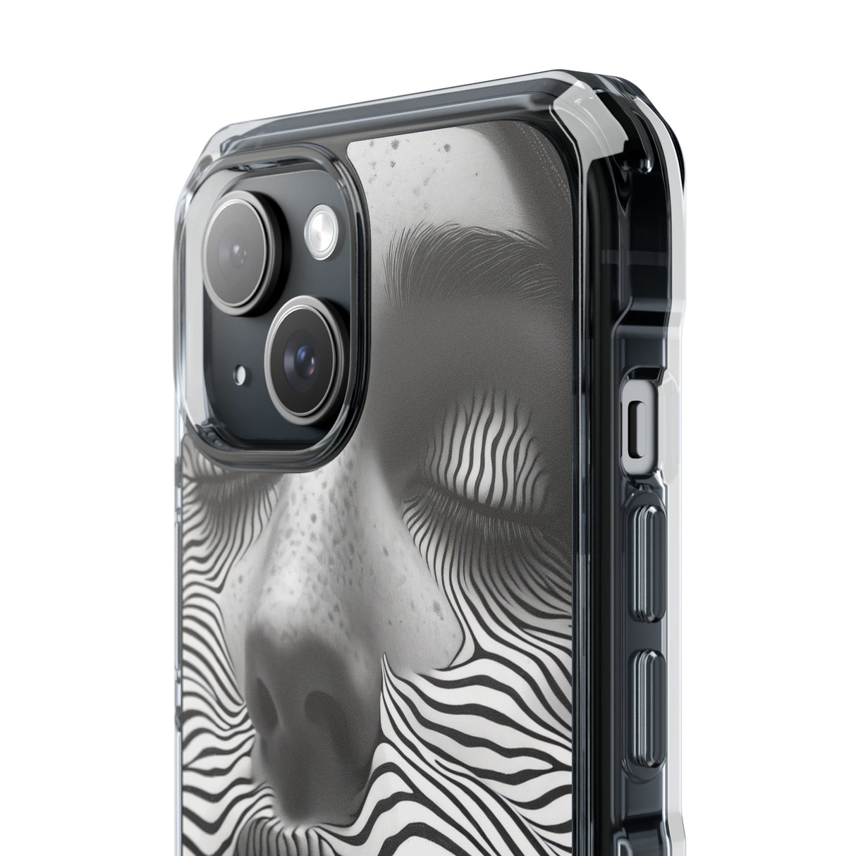 Dreamwave Portrait - Phone Case for iPhone (Clear Impact - Magnetic)