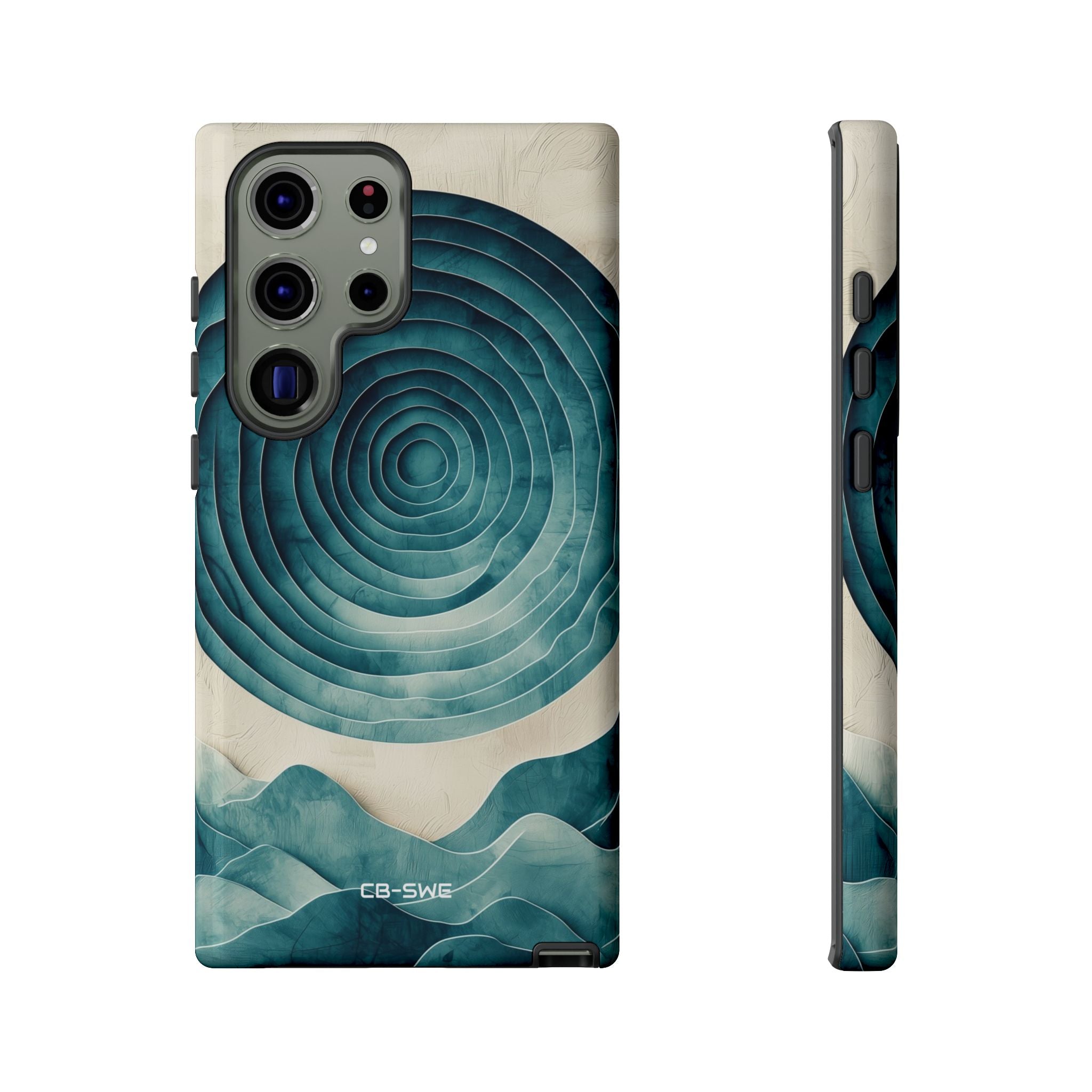 Waves Embrace Circles - Samsung Case
