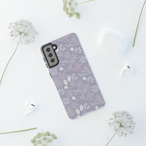 Purple Mona Leaf - Protective Phone Case