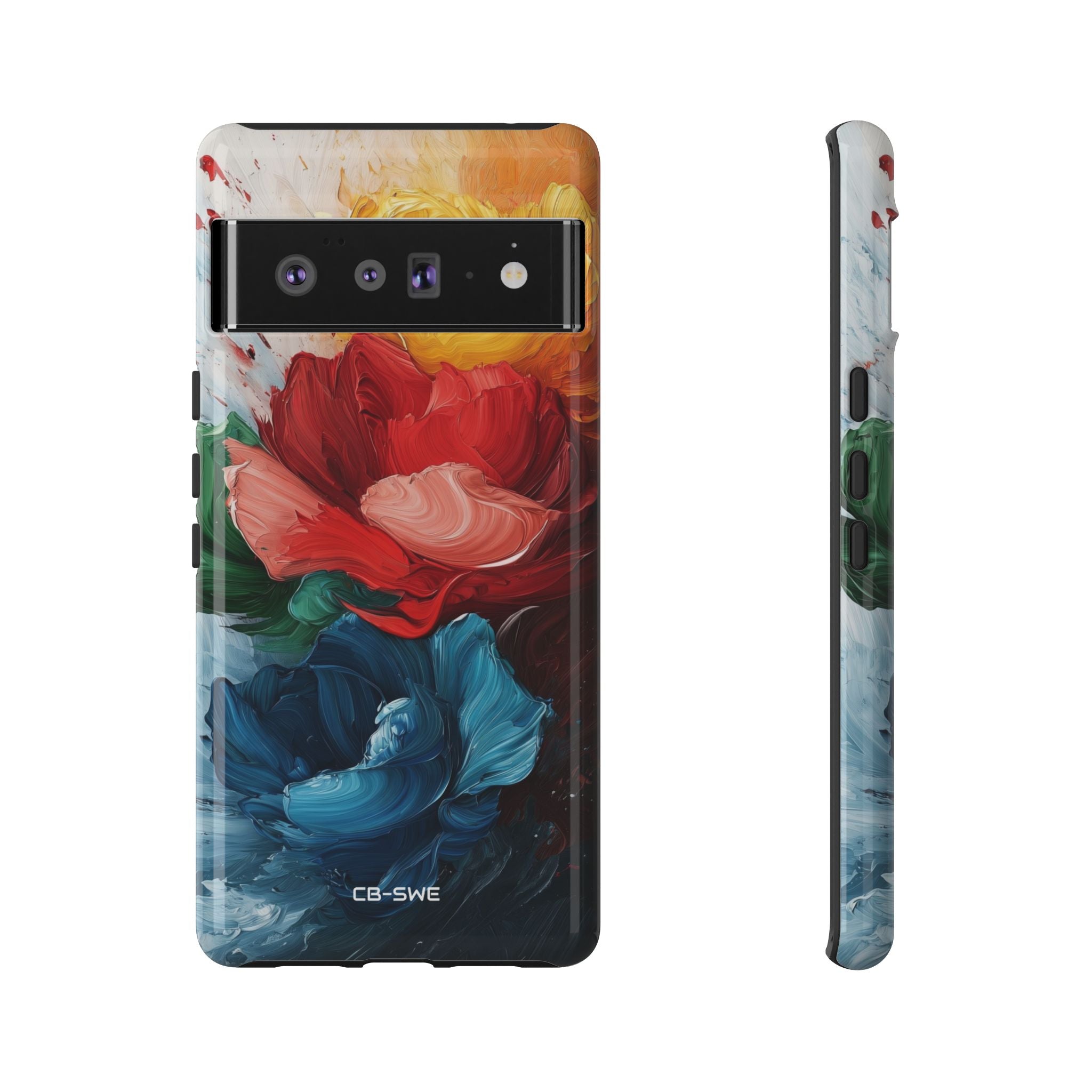Vibrant Floral Dance - Google Pixel Case