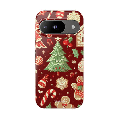 Gingerbread Joy Awaits - Google Pixel Case
