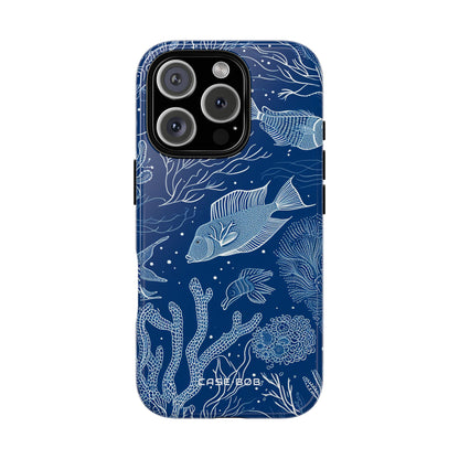 Whitefish Ripple iPhone 16 Pro Case - Tough