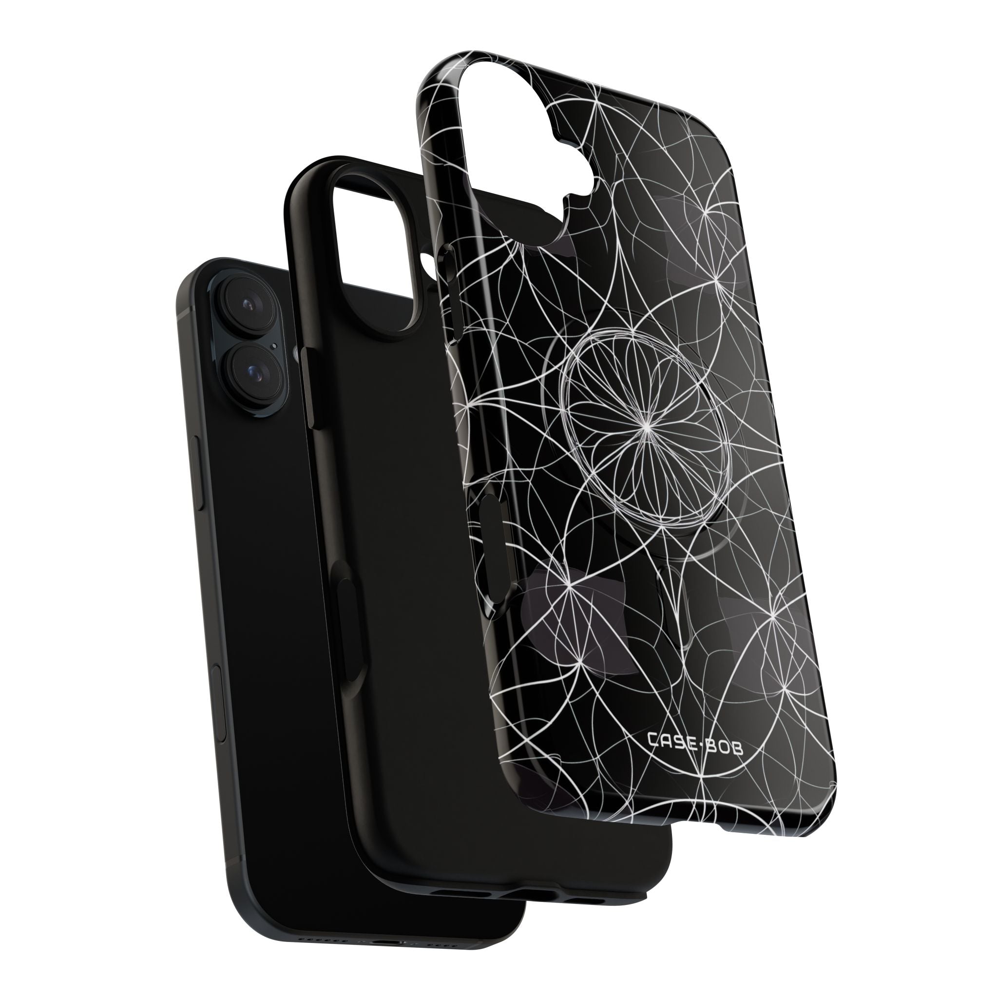 Radiant Petal Orbit iPhone 16 Plus Case - Tough+