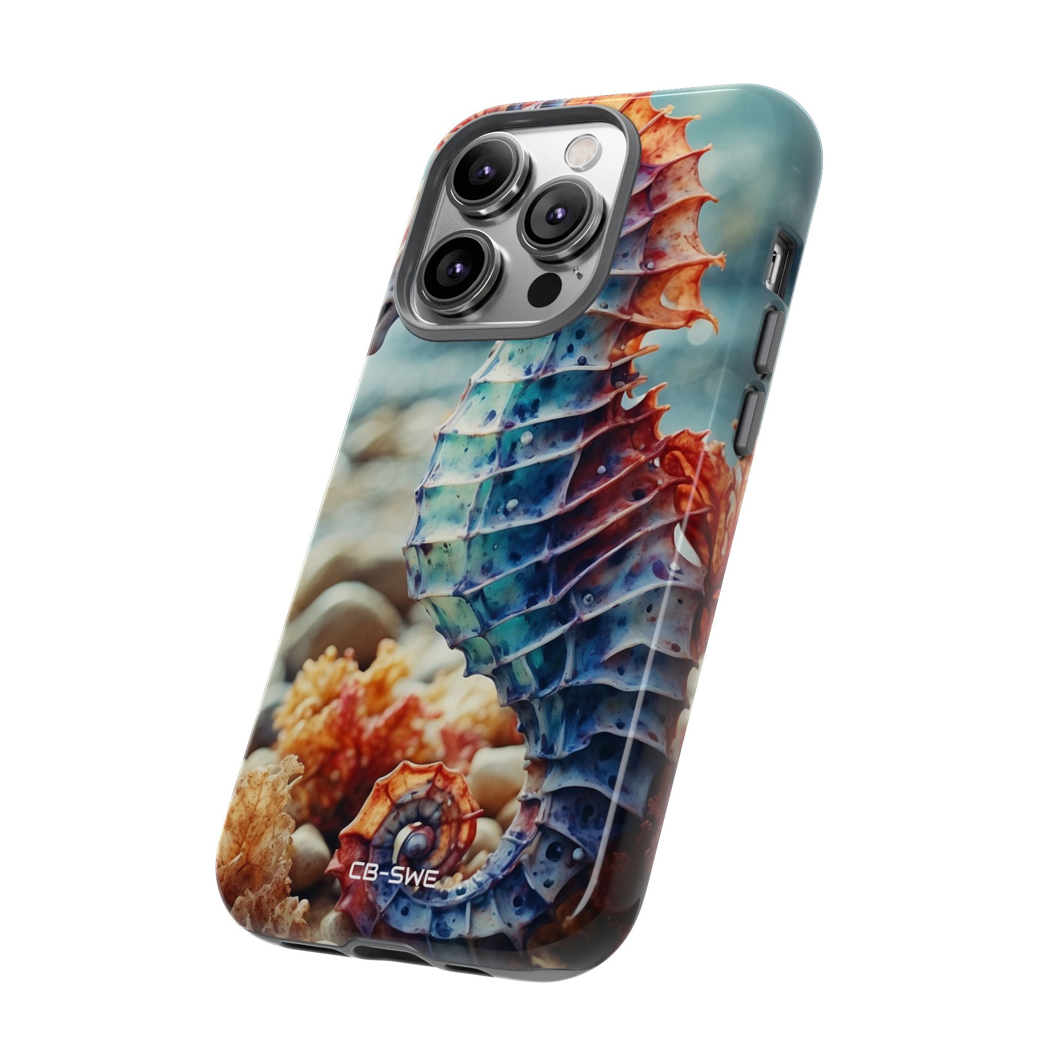 Seahorse Dances Freely - iPhone Case