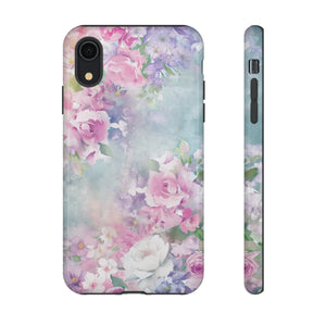 Floral Pastel Whisper - Protective Phone Case