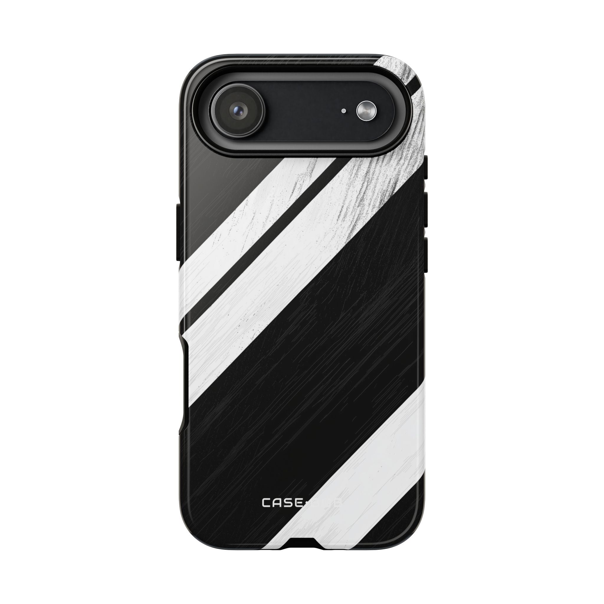 Distressed Stripe Motion iPhone 17 Air Case - Tough