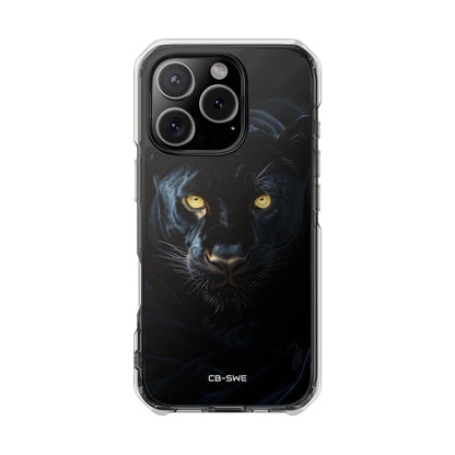 Mysterious Panther Gaze iPhone Case - Impact