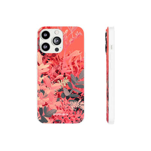 Living Coral Design | Handyhülle für iPhone (Flexible Hülle) 