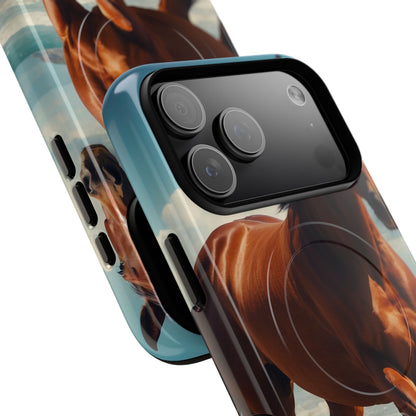 Blazing Horse iPhone 17 Pro Max Case - Tough+