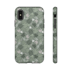 Jungle Green Leaf - Protective Phone Case