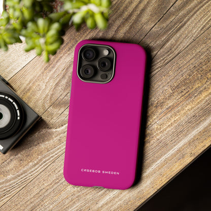 Medium Violet Red iPhone 15 - Tough Phone Case