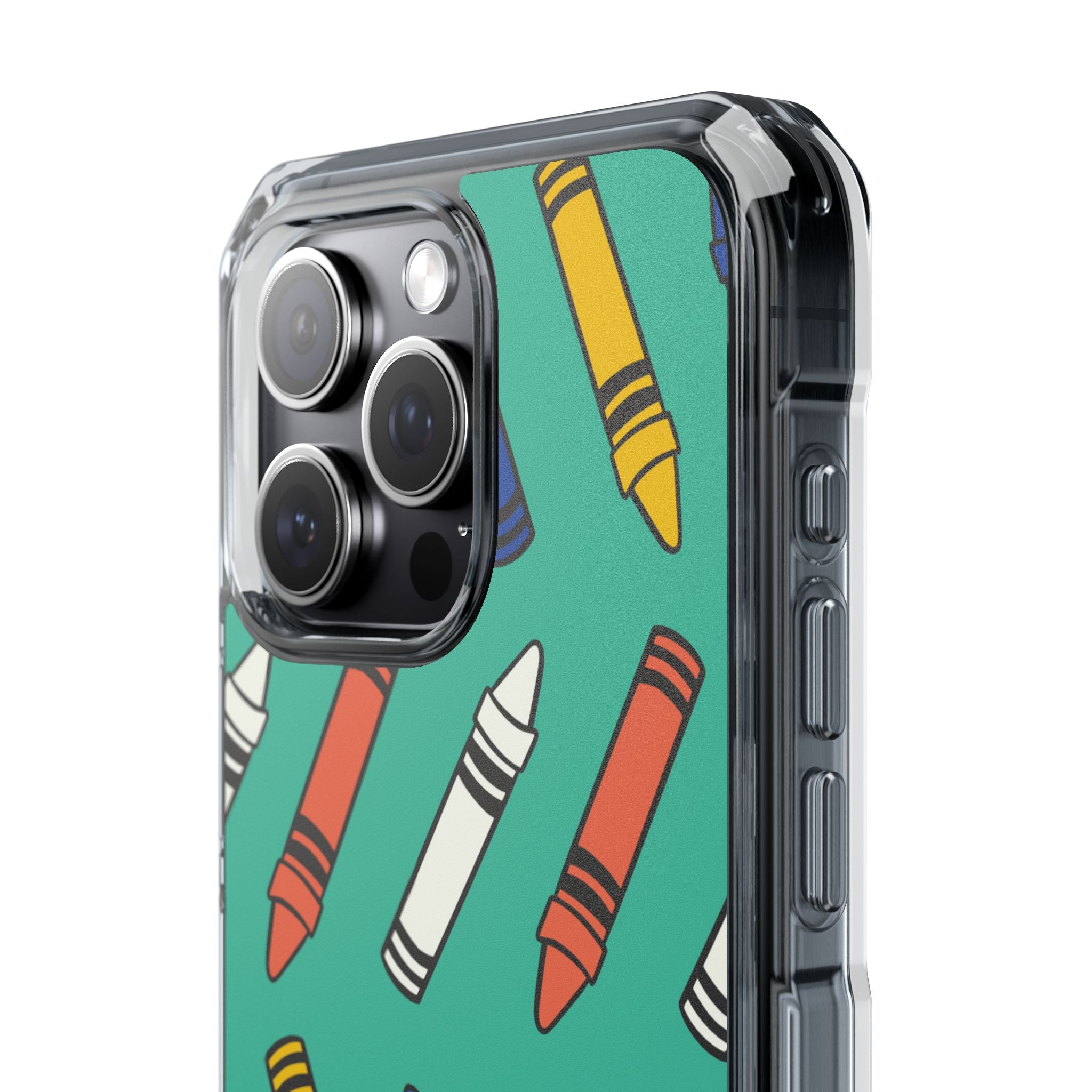 Crayons Dance Playfully iPhone Case - Impact