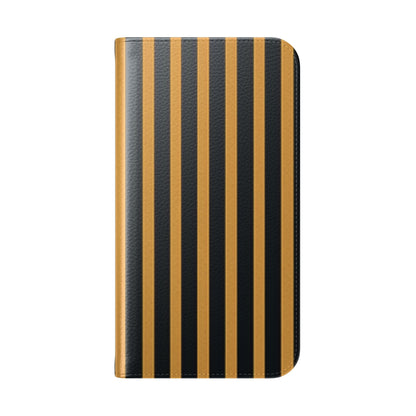 Golden Stripes - iPhone 15 Case - Wallet