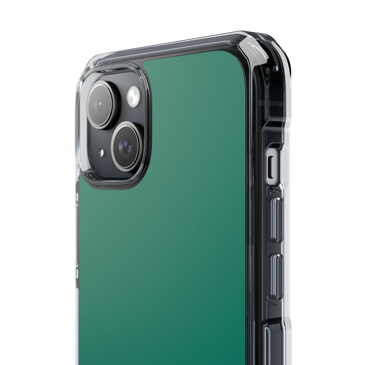 Generisches Viridian | Handyhülle für iPhone (Clear Impact Case – magnetisch) 