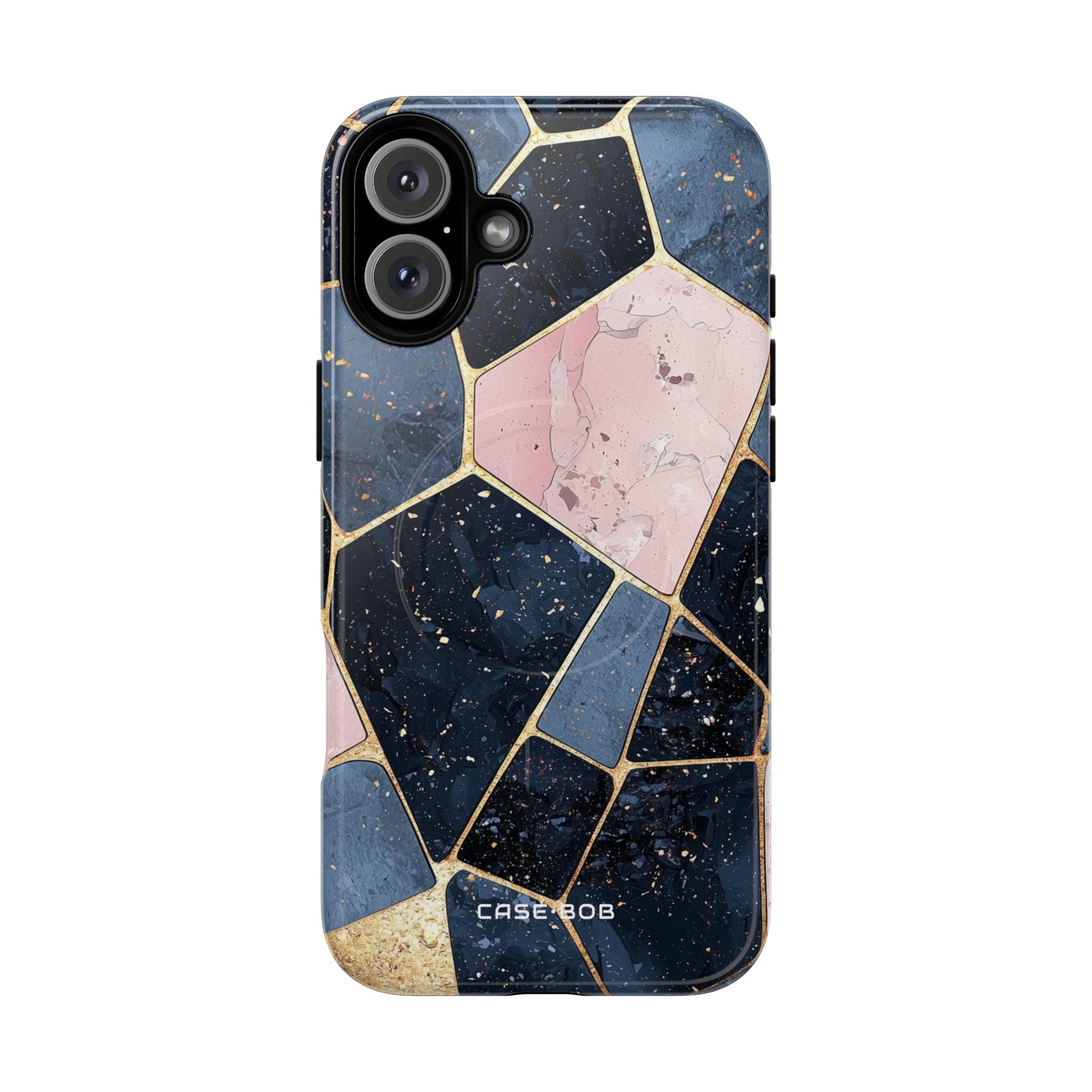 Golden Mosaic iPhone 16 Plus Case - Tough+