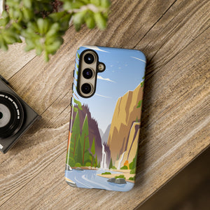 Waterfall at National Park iPhone Case (Protective)