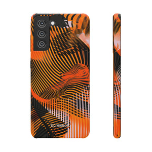 Pantone Tangerine Design | Handyhülle für Samsung (Slim Case)