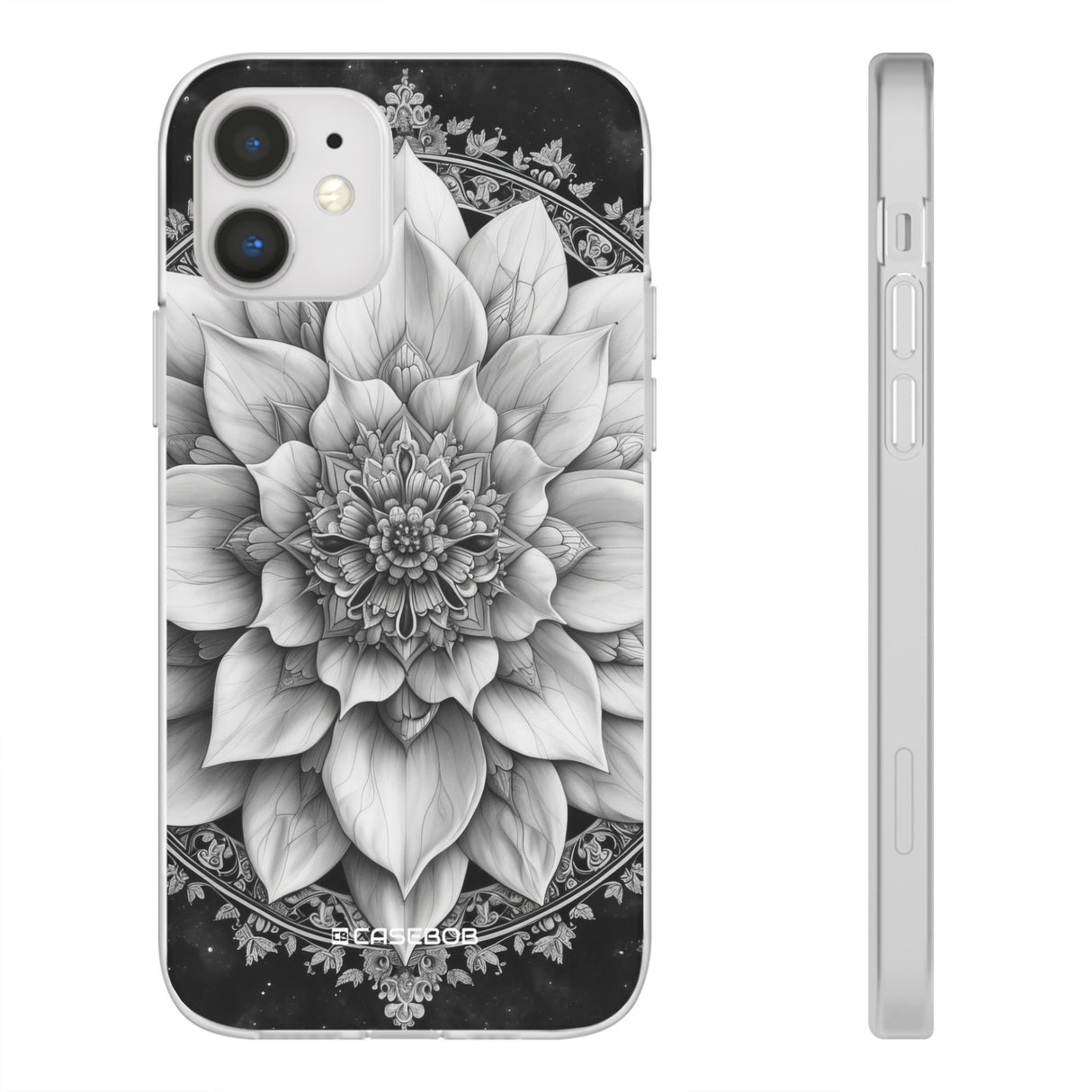 Celestial Mandala Harmony | Flexible Phone Case for iPhone