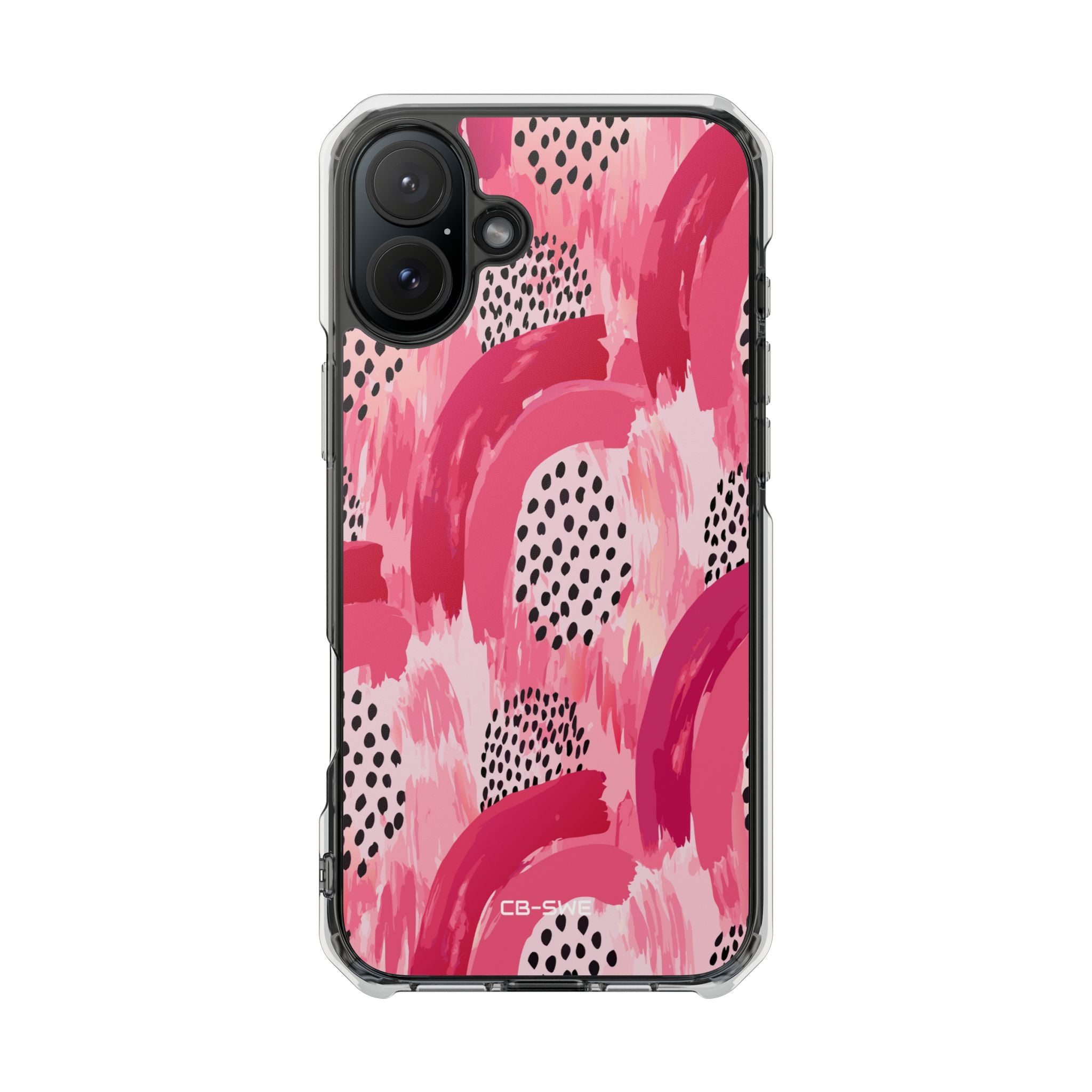 Vibrant Brushwork Dance iPhone Case - Impact