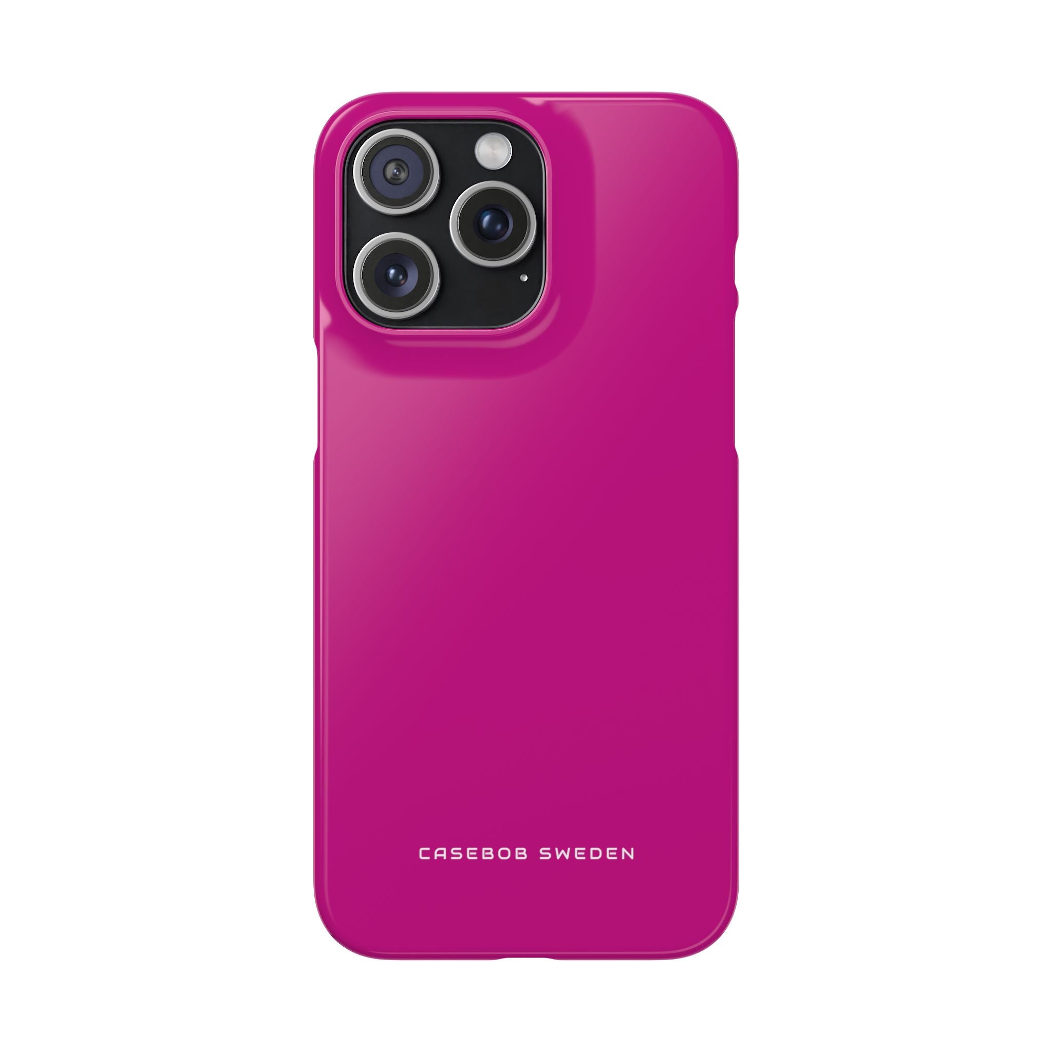 Medium Violet Red iPhone 15 - Slim Phone Case