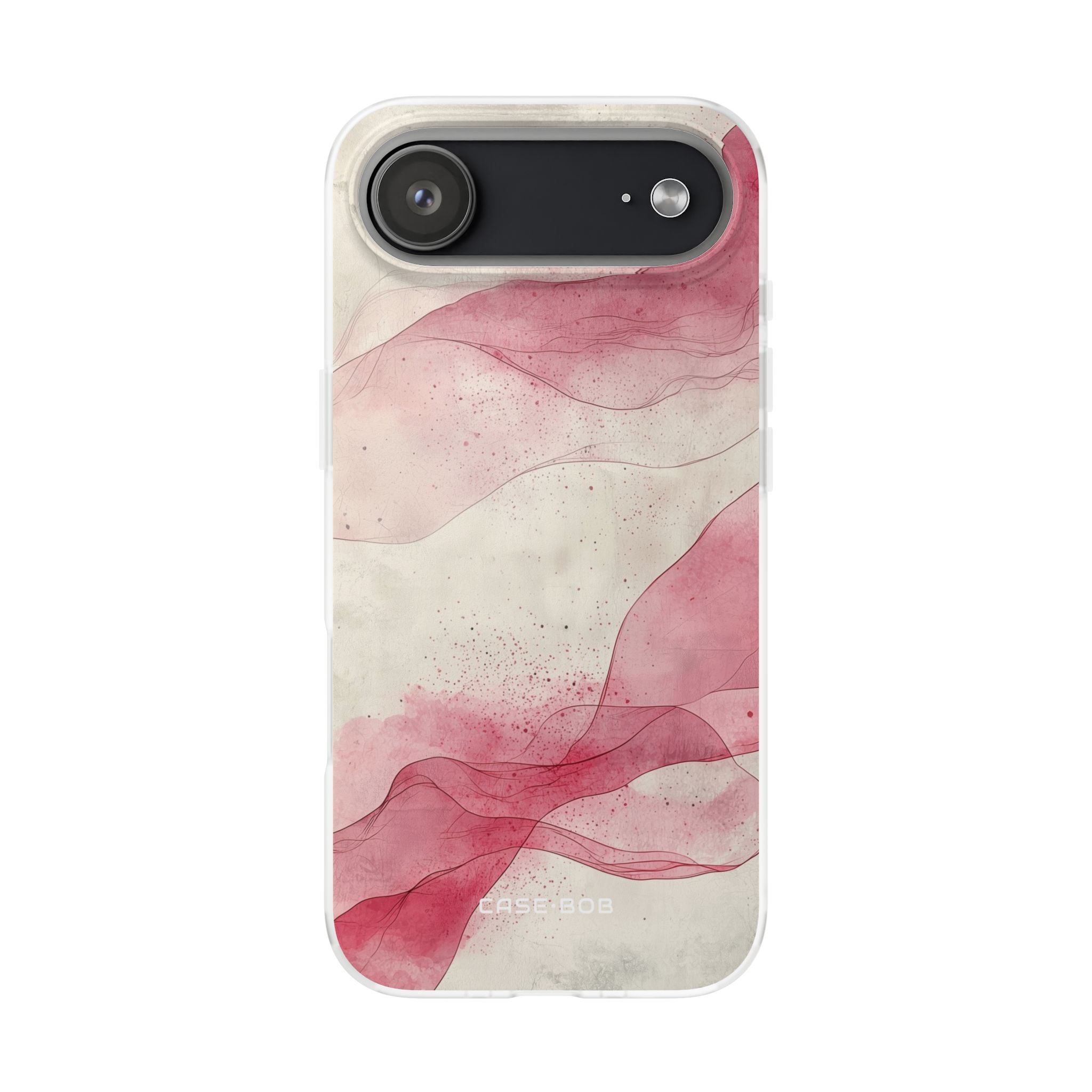 Crimson Waves iPhone 17 Air Case - Soft