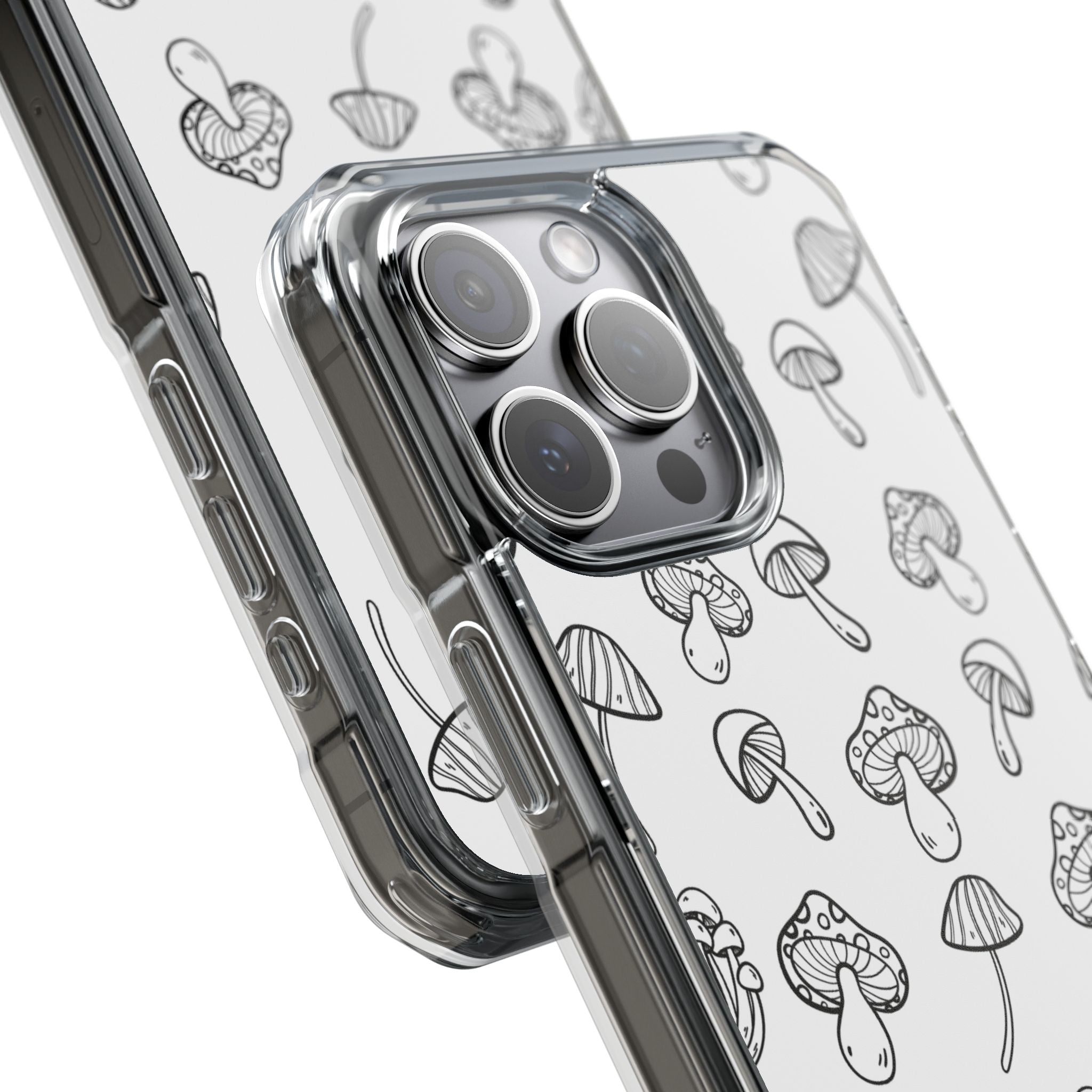 Mushroom Line Play iPhone Case - Impact