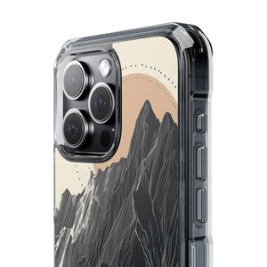 Tranquil Peaks - Phone Case for iPhone (Clear Impact - Magnetic)