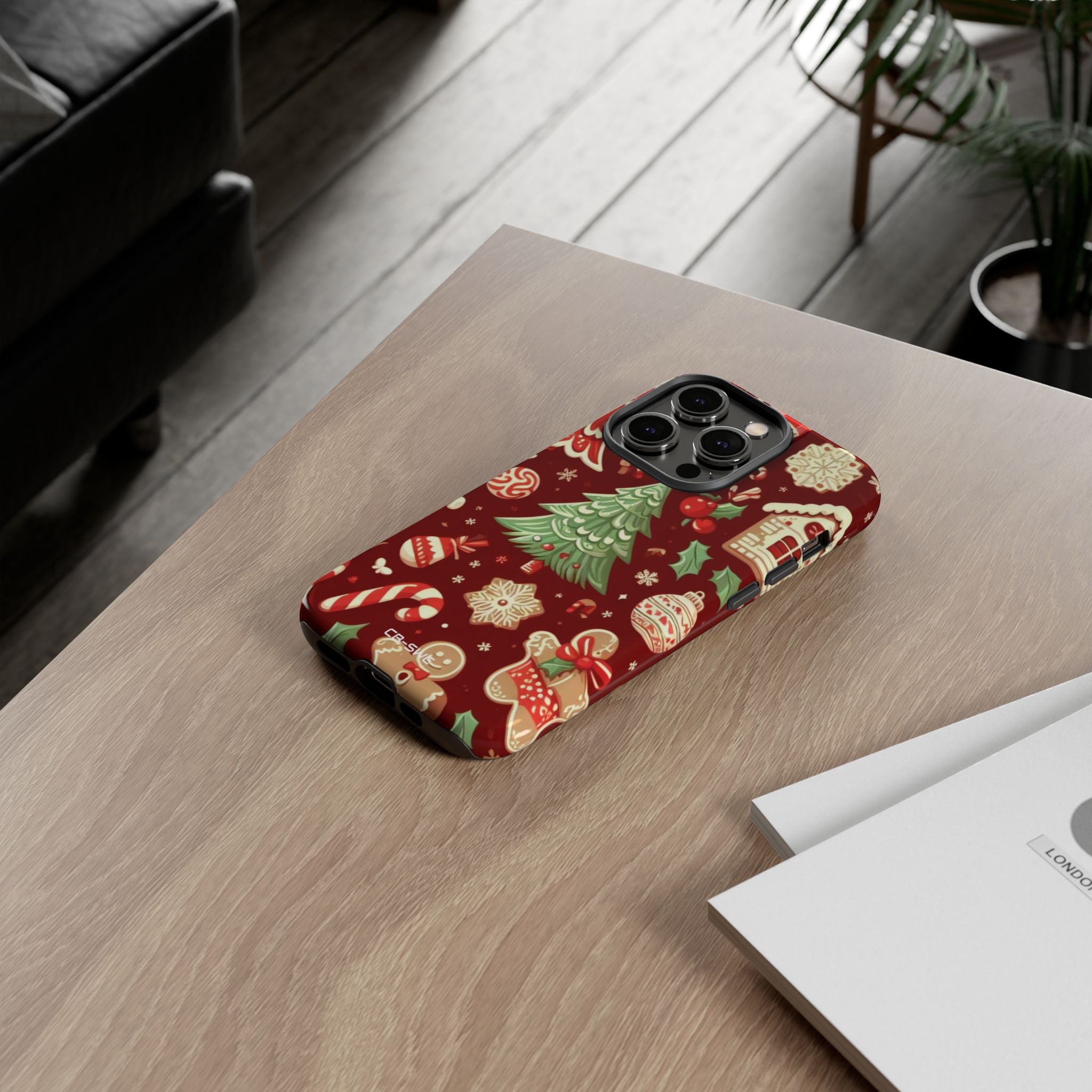 Gingerbread Joy Awaits - iPhone Case