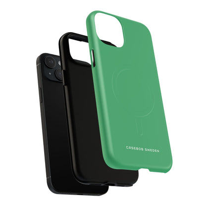 Medium Sea Green iPhone 15  Tough+ Phone Case