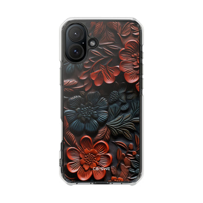 Sculpted Floral Elegance iPhone Case - Impact