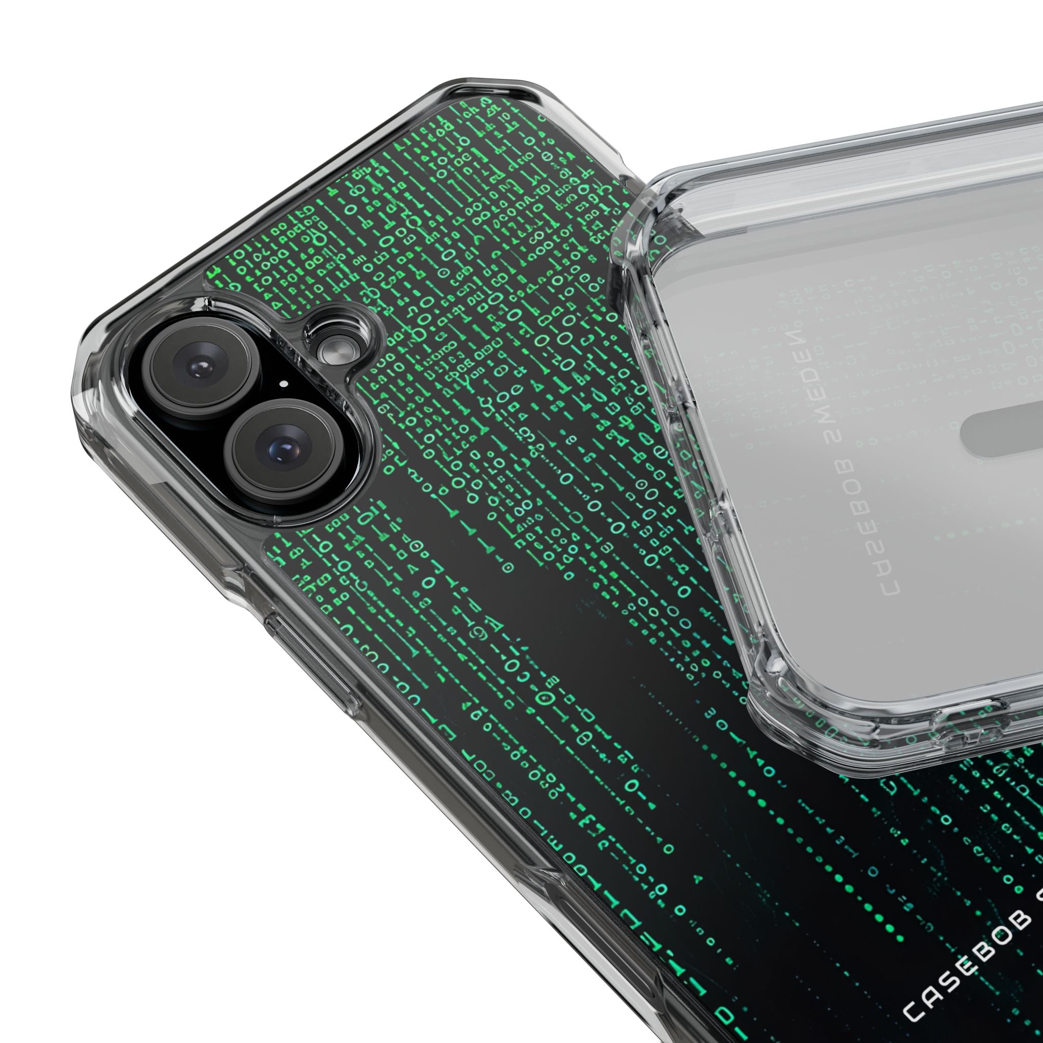 Matrix Gradient Flow iPhone 16 - Clear Impact Phone Case