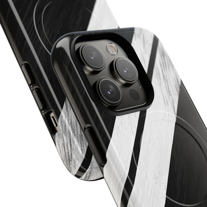 Distressed Stripe Motion iPhone 14 Pro Case - Tough+