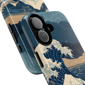 Ocean's Majesty: Ukiyo-e Waves - for iPhone 16