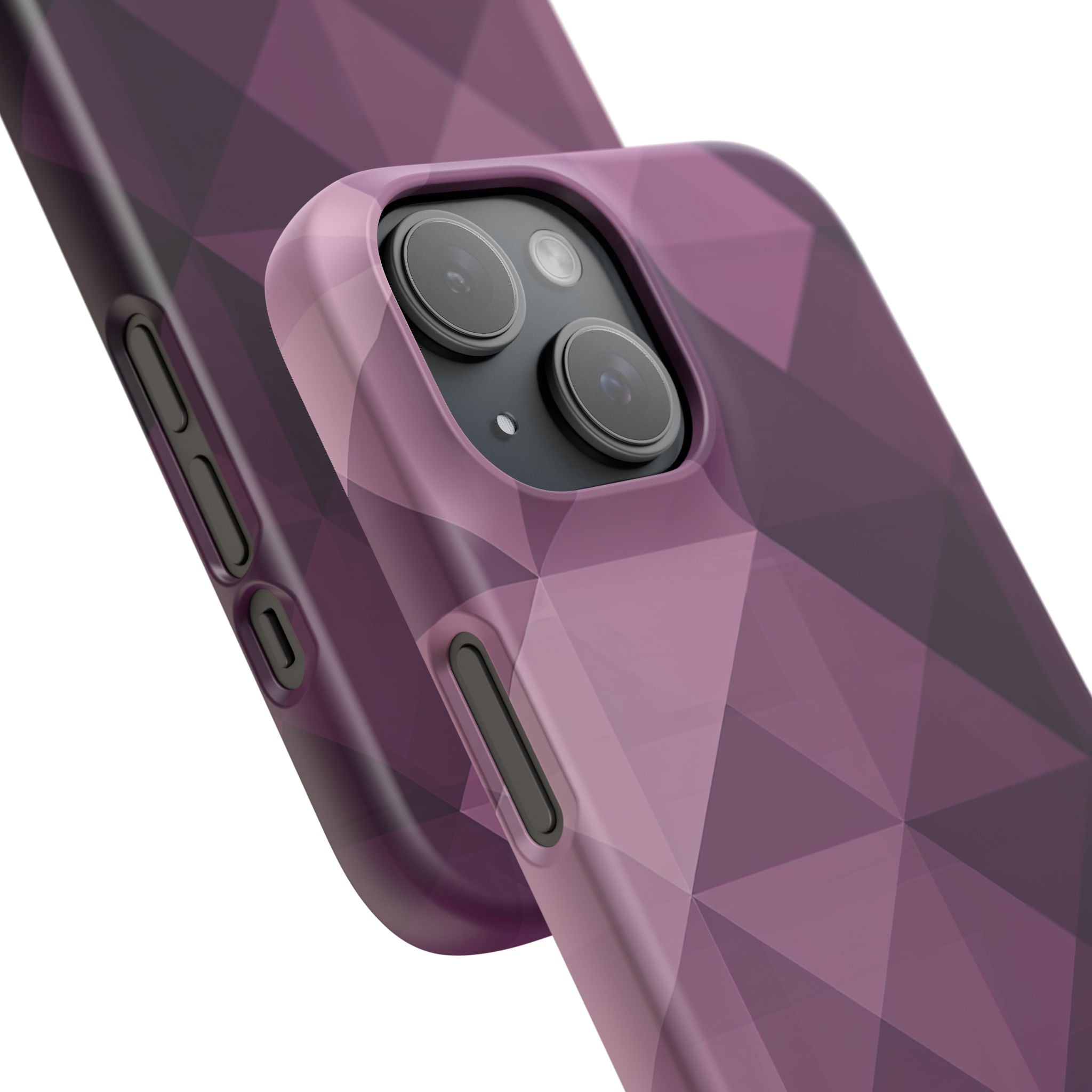 Gradient Purple Mosaic iPhone 15 - Slim Phone Case