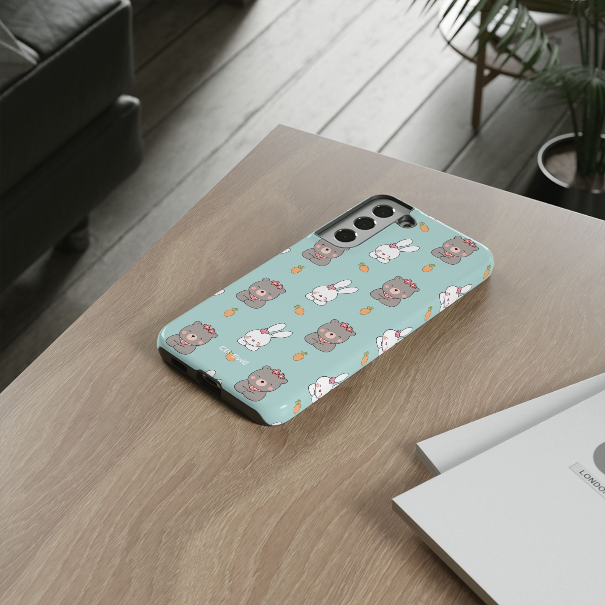 Bunnies Gather Carrots - Samsung Case