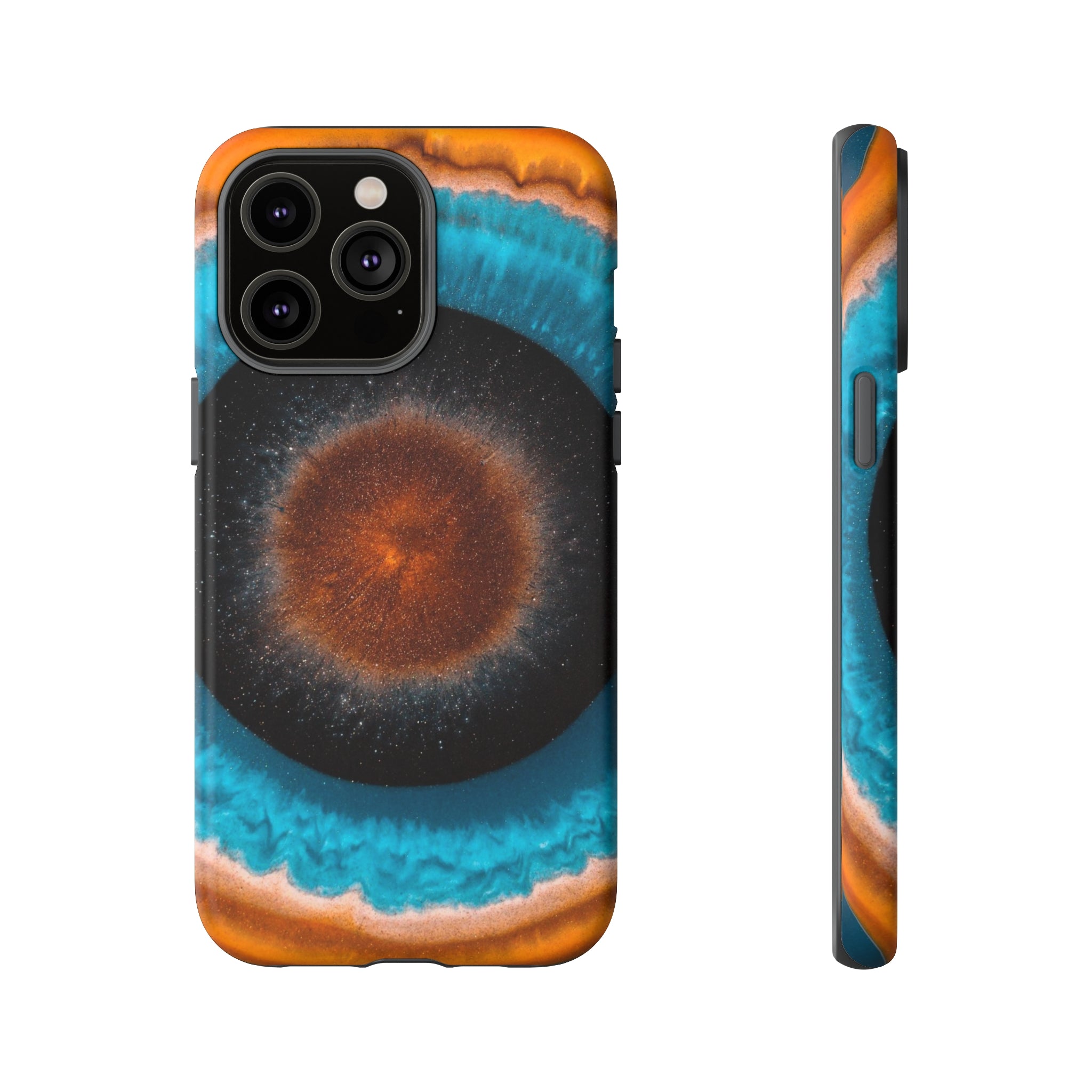 Center of Space Ink Art iPhone Case (Protective) iPhone 14 Pro Max Matte Phone Case