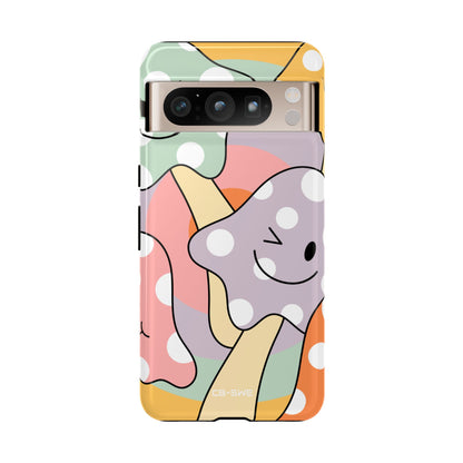 Playful Mushroom Friends - Google Pixel Case