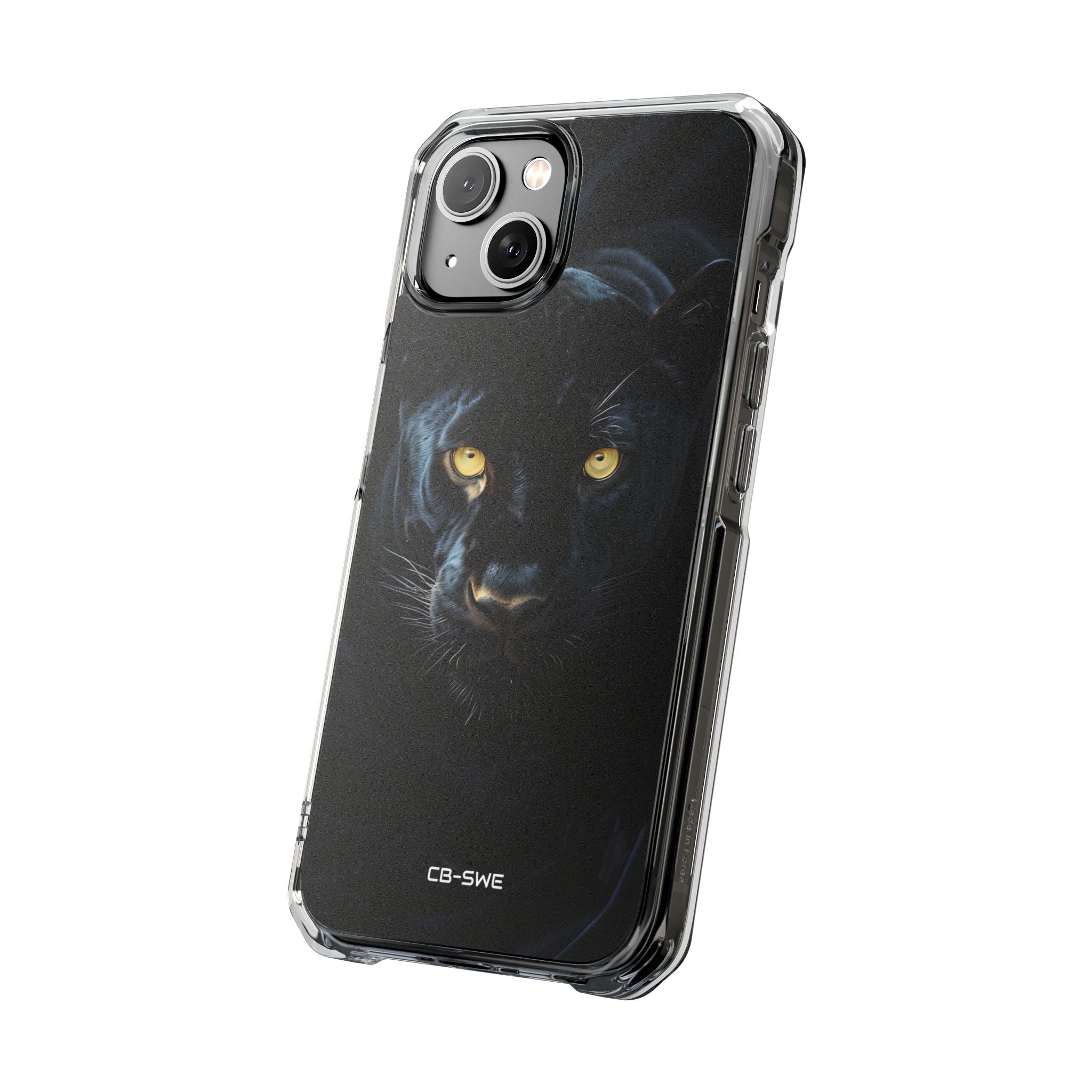 Mysterious Panther Gaze iPhone Case - Impact