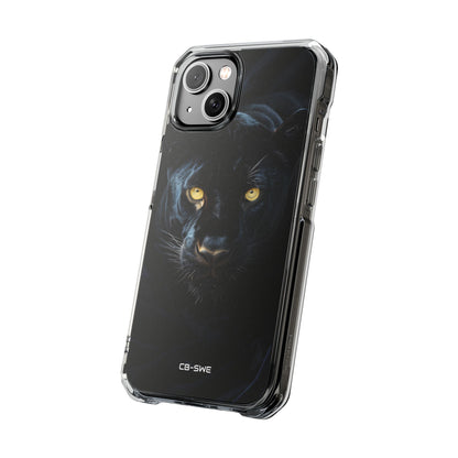 Mysterious Panther Gaze iPhone Case - Impact