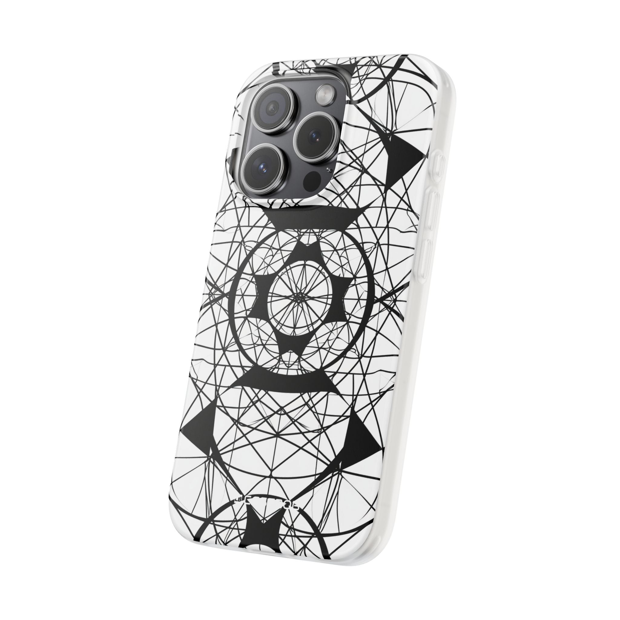 Geometric Hypnosis | Flexible Phone Case for iPhone