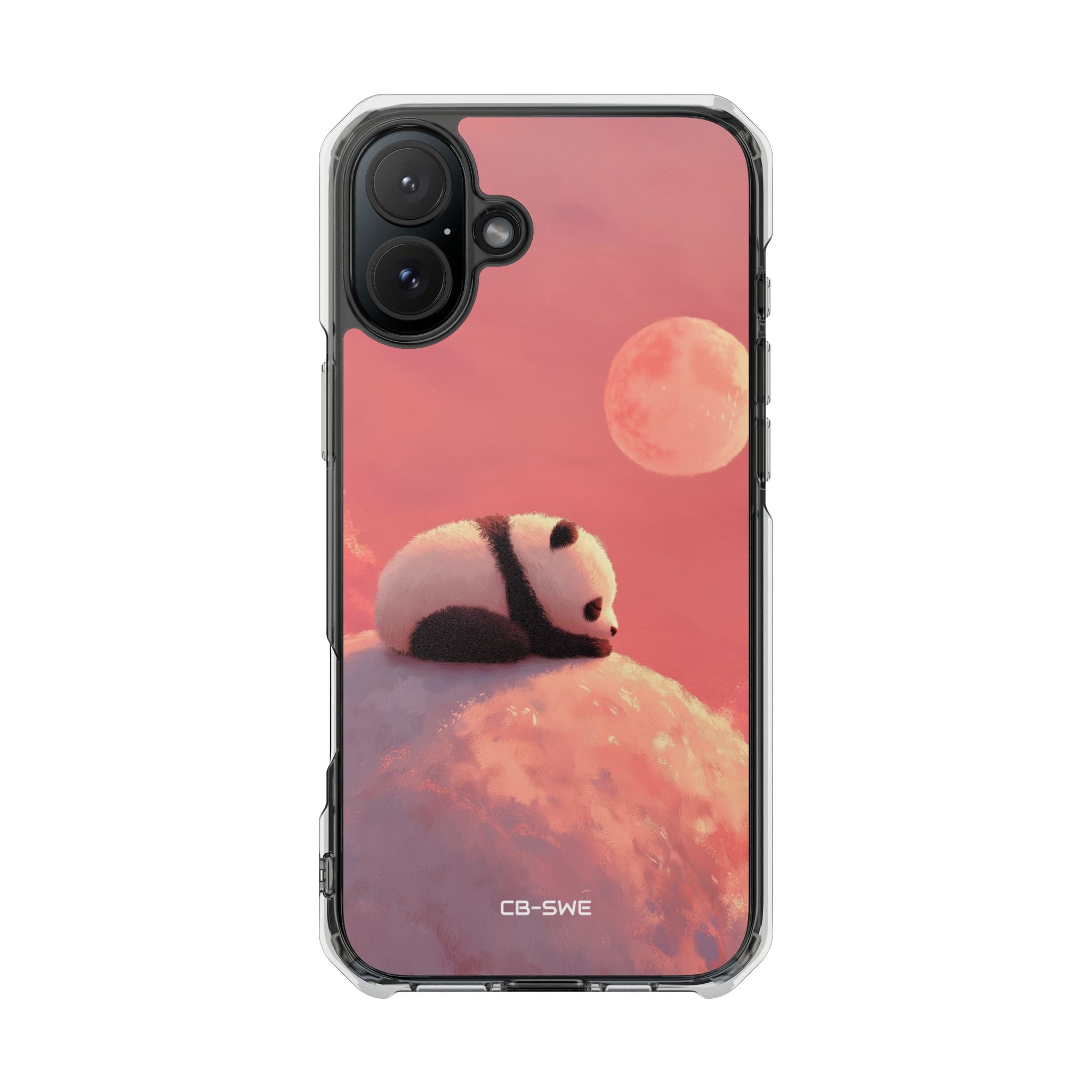 Moonlit Panda Dreams iPhone Case - Impact
