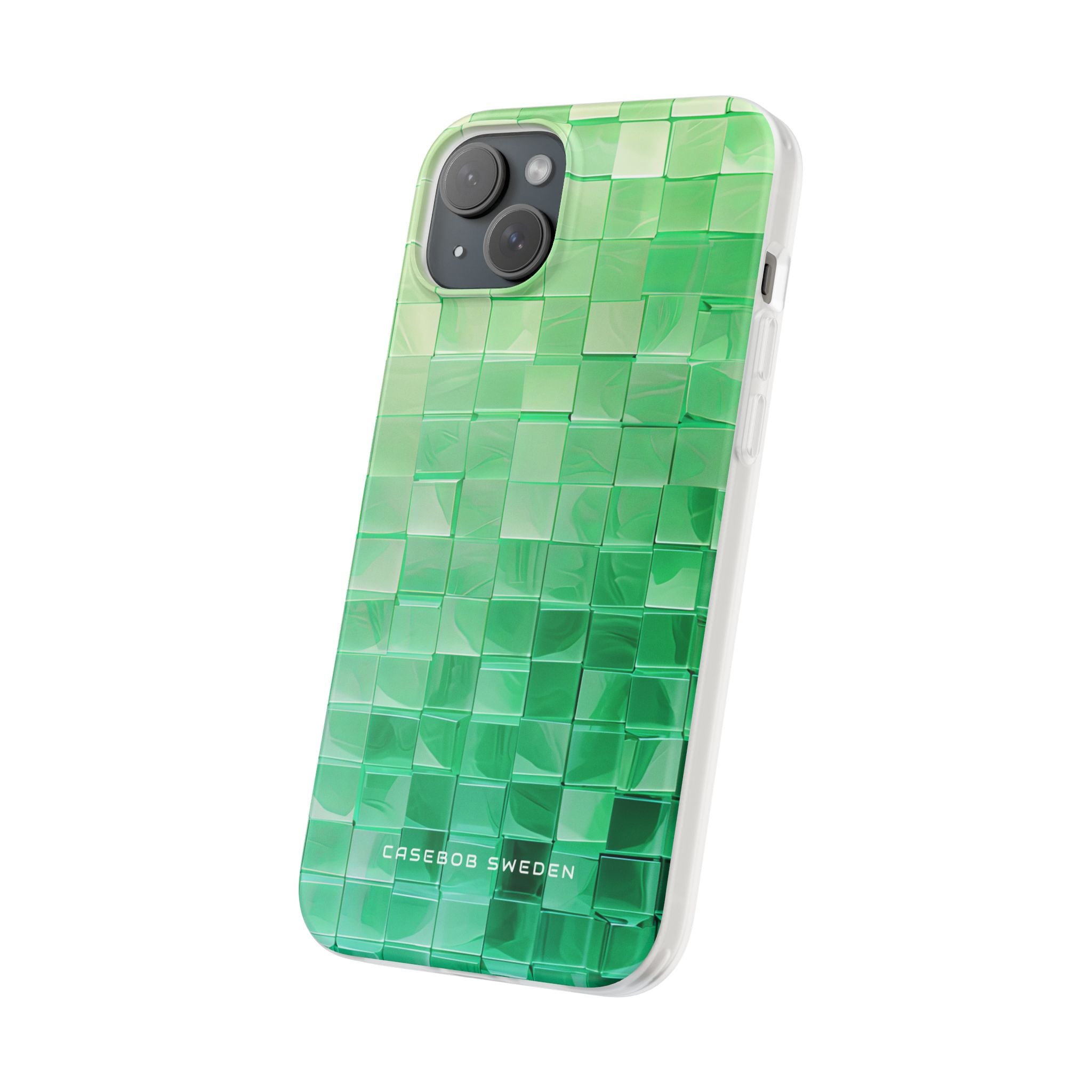 Gradient Verdegrid iPhone 15 - Flexi Phone Case