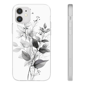 Botanical Serenity | Flexible Handyhülle für iPhone