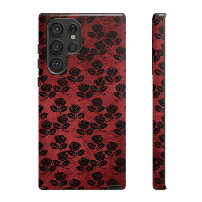 Rosemony Gothic Flower - Protective Phone Case